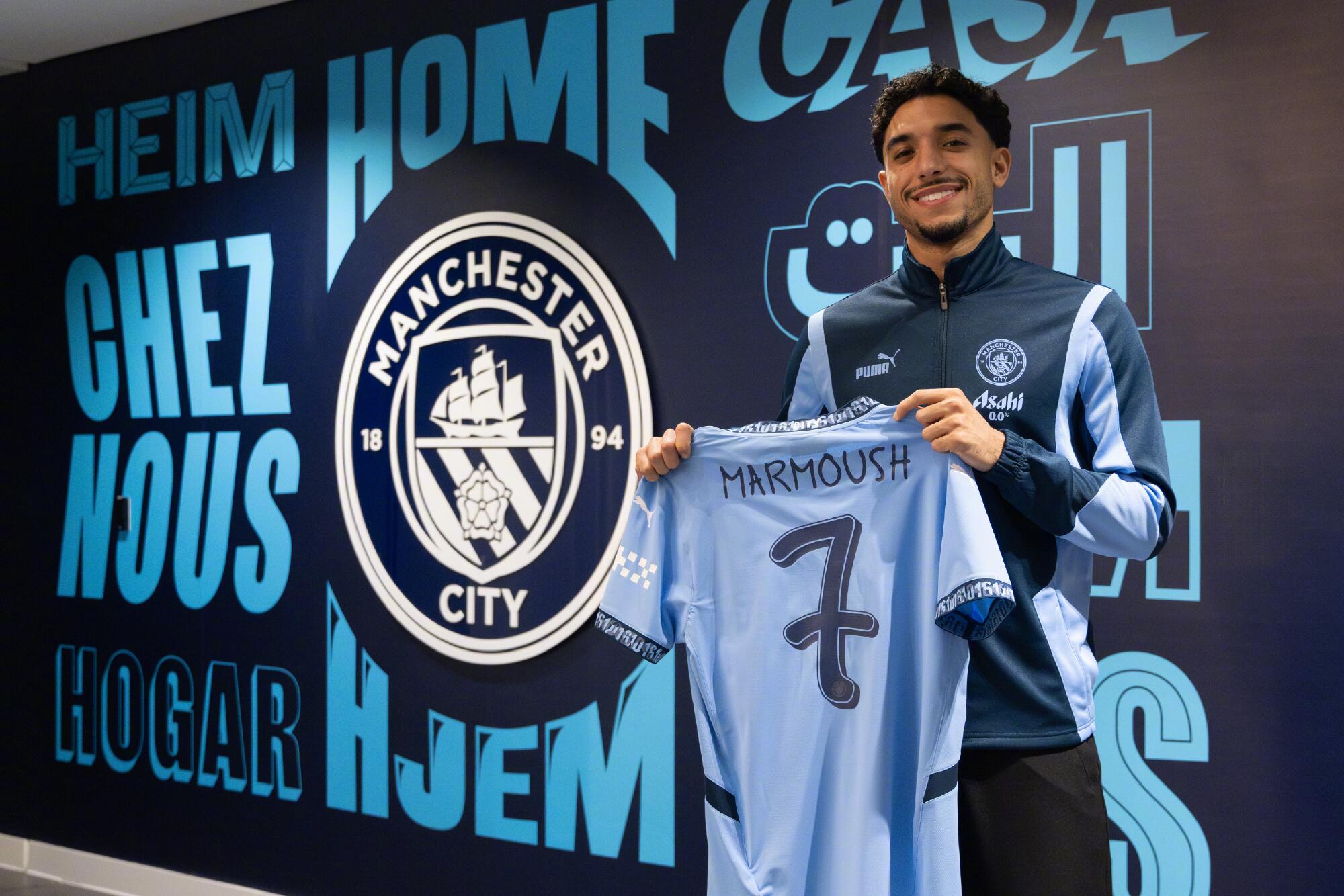 曼城官网讲述马尔穆什10件事:钦佩萨拉赫,一成就追平梅西皮耶罗